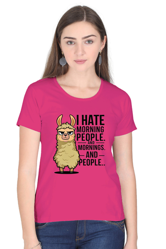 Llama Spitting Facts T-Shirt