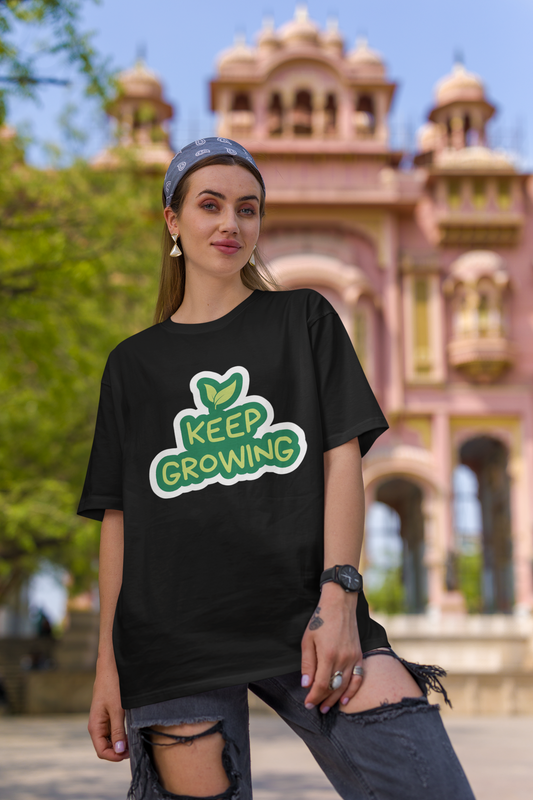 Keep Growing Oversized T-Shirt